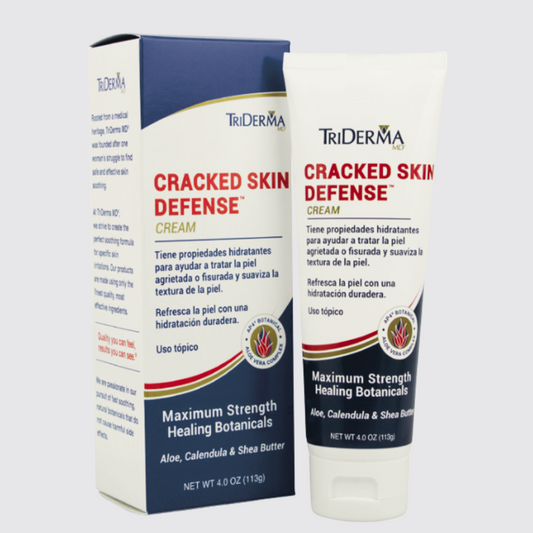 Triderma® Crema Cracked Skin Defense Para piel agrietada, heridas y llagas